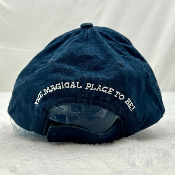 Walt Disney World 2003 The Magical Place To Be Adult Adjustable Cap Hat Blue - Picture 4 of 12